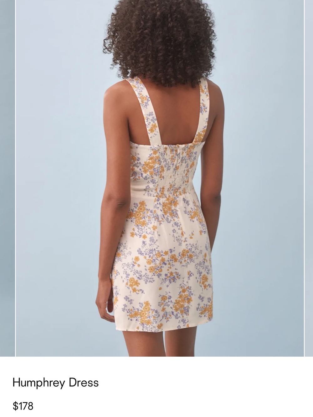 NWOT Reformation “The Humphrey” Dress - Picture 7 of 7